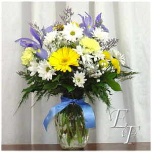 Spring Iris Vase  EF-300