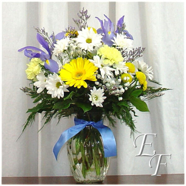 Spring Iris Vase EF-300