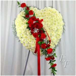 24" Broken Heart Tribute  EF 218-T3