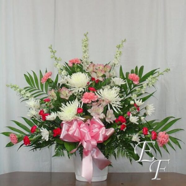 Pink Garden Mache  EF 201-2B