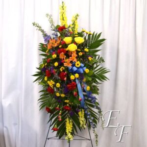 Vibrant Sympathy Standing Spray  EF 214-1 A