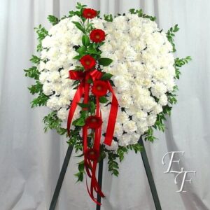 Red Gerbera Broken Heart  EF 218-T7