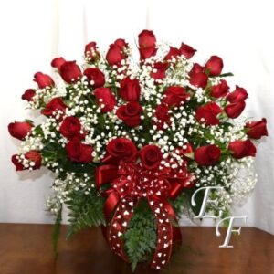 36 Red  Roses Arranged EF-903