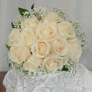 White Rose Bouquet  EF-704