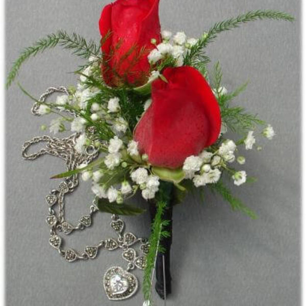 Red Sweetheart Rose Corsage EF-800