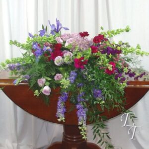 Indigo Garden Casket Spray  EF-220