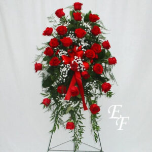 24 Rose Standing Spray  EF 202-1