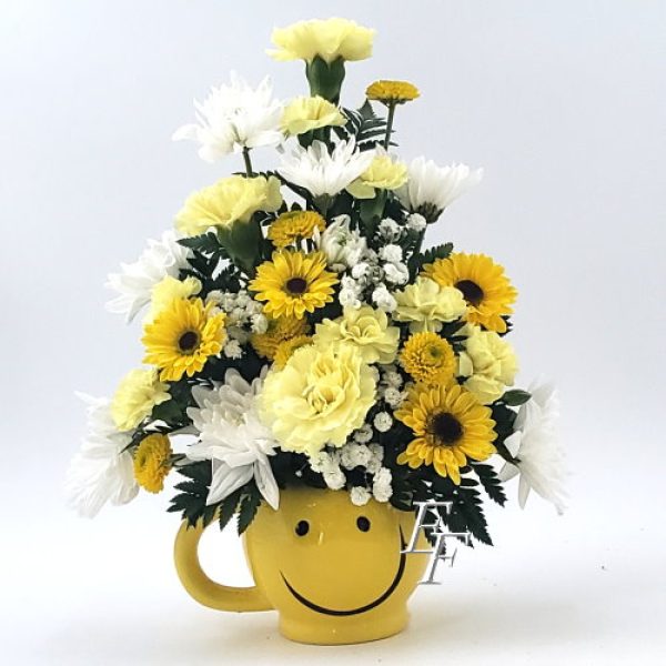 Happy Face Mug  EF 008