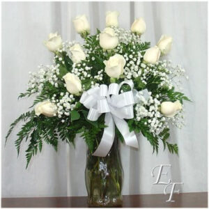 White Roses Arranged EF-906