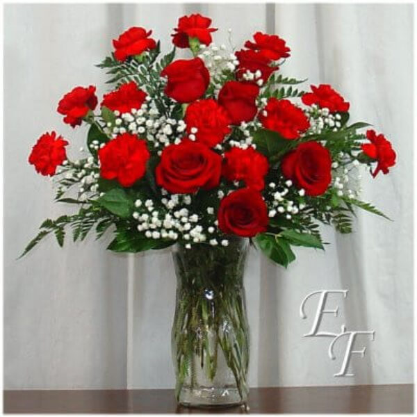 Carnations & Roses EF-917