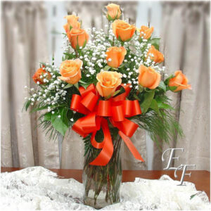 Orange Roses  EF-132