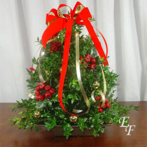 Festive Boxwood Tree XMAS-109