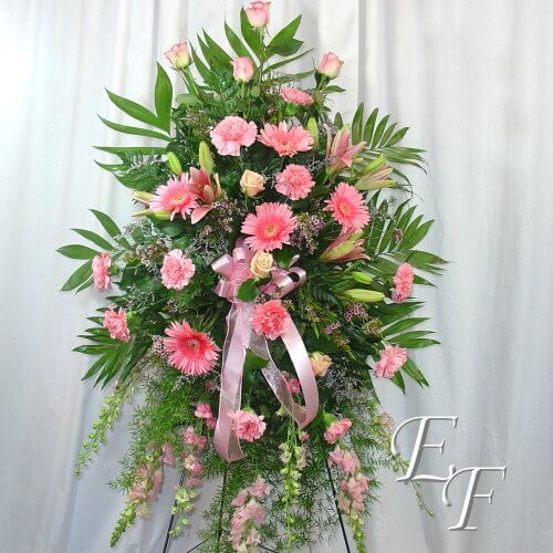 Shades of Pink Standing Spray EF-201-1