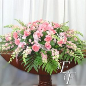 Shades of Pink Casket Spray EF-201 B