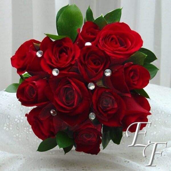 Elegant Red Rose Bouquet EF-724