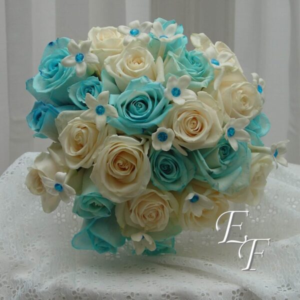 Wedding Blues Bridal Bouquet  EF-721