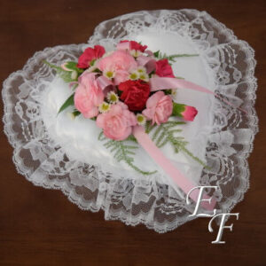Carnation Sympathy Heart Casket Insert EF-200-4A