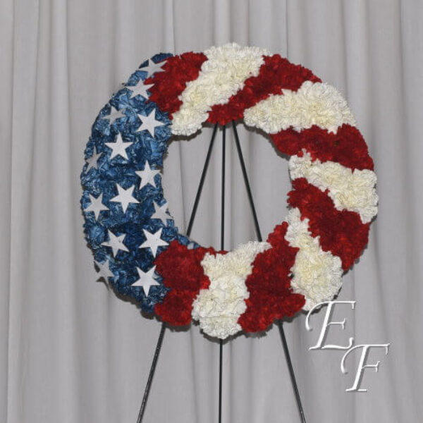 Patriot Memories Tribute Wreath EF 206-T1